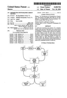 4,962.533 16/1996 Krueger Et Al...307 Multi-Level Multimedia Security