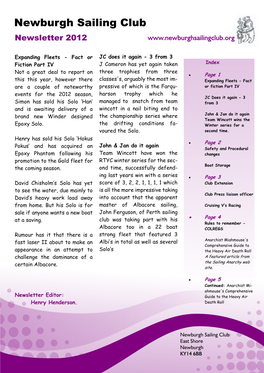 Newsletter 2012