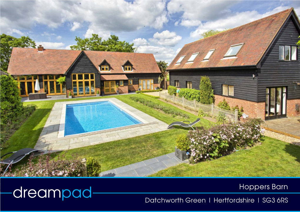 Datchworth Green, Hertfordshire - Sensational Rarely Available High Specification 17Th Century Barn Conversion with Large Detached 2 Bedroom Annexe & Swimming Pool