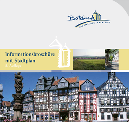 Bürger-Informationsbroschüre Der Stadt Butzbach