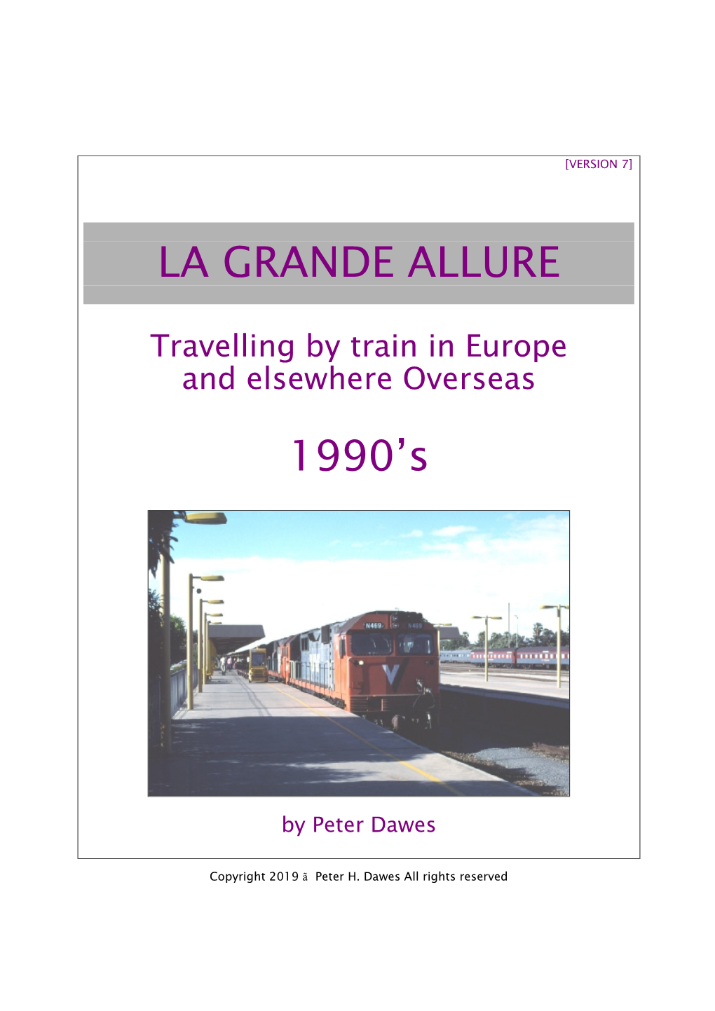 LA GRANDE ALLURE 1990'S