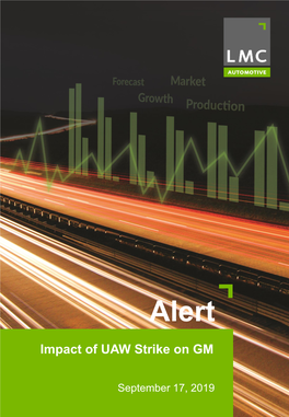 Impact of UAW Strike on GM
