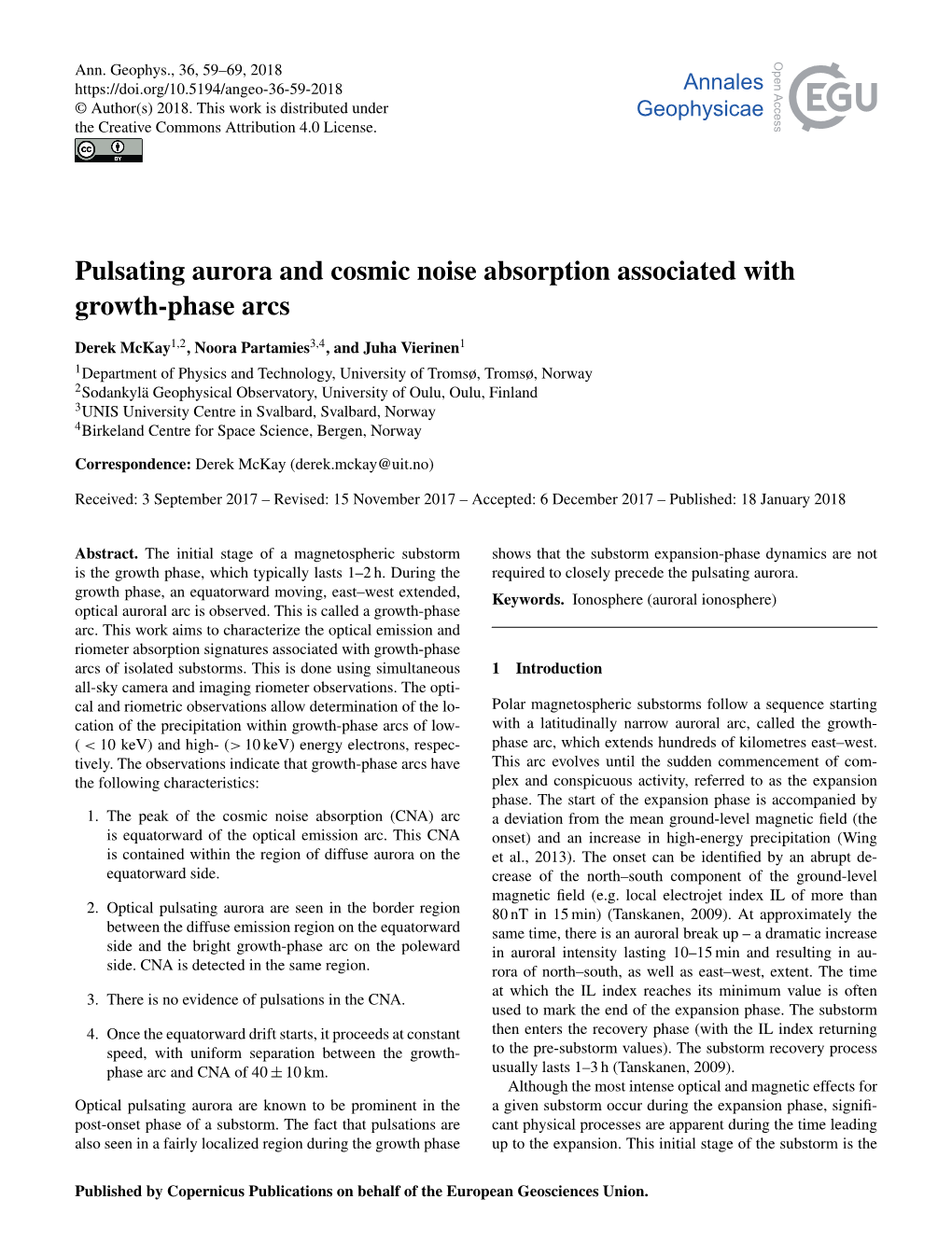Pulsating Aurora and Cosmic Noise Absorption Associated with Growth-Phase Arcs