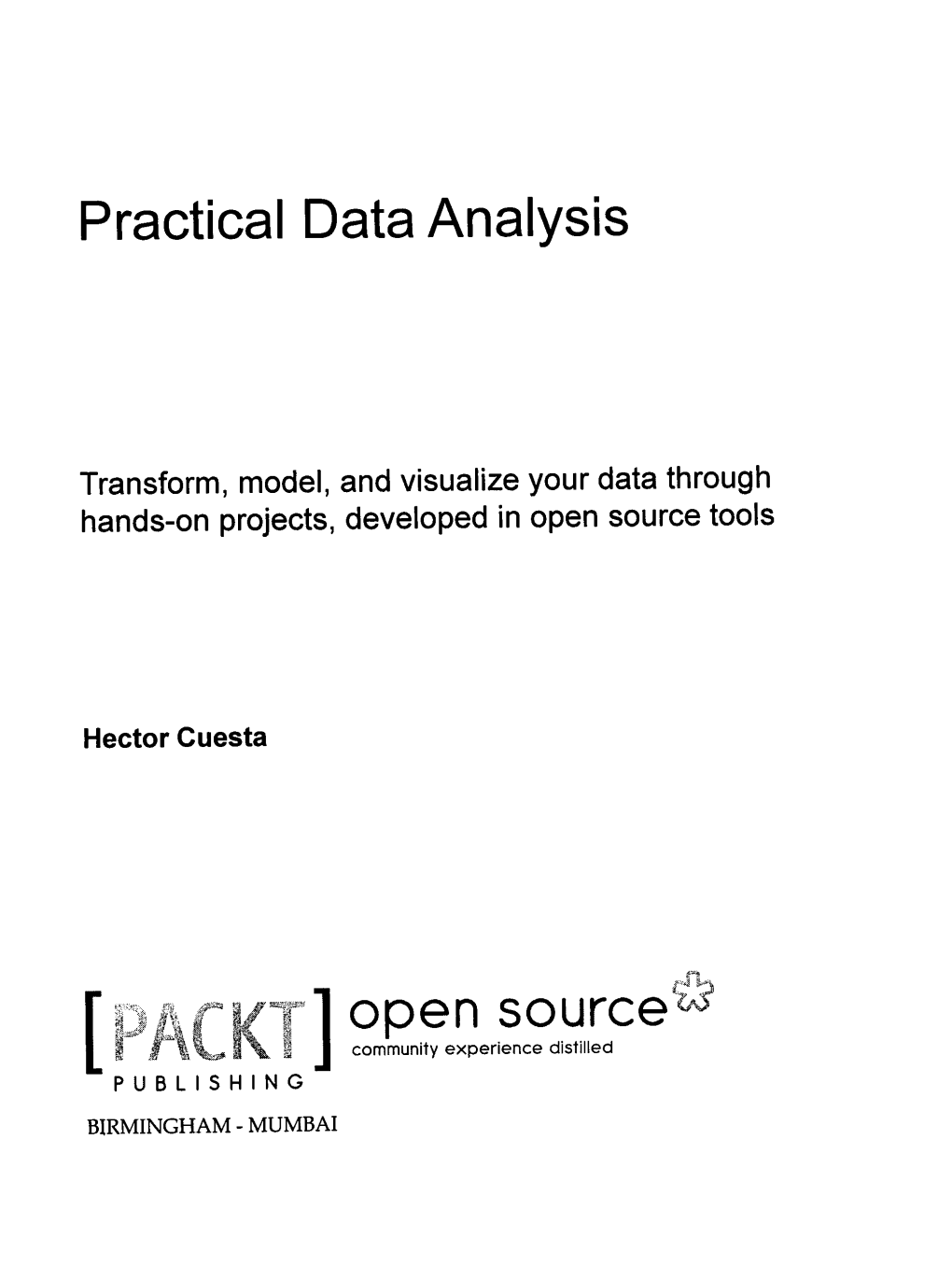 Practical Data Analysis