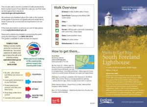 Walks in East Kent Ages to Take on the Walk Can Be Road Map: Ordered by Emailing When You’Re out Walking Multimap Website Explorekent@Kent.Gov.Uk
