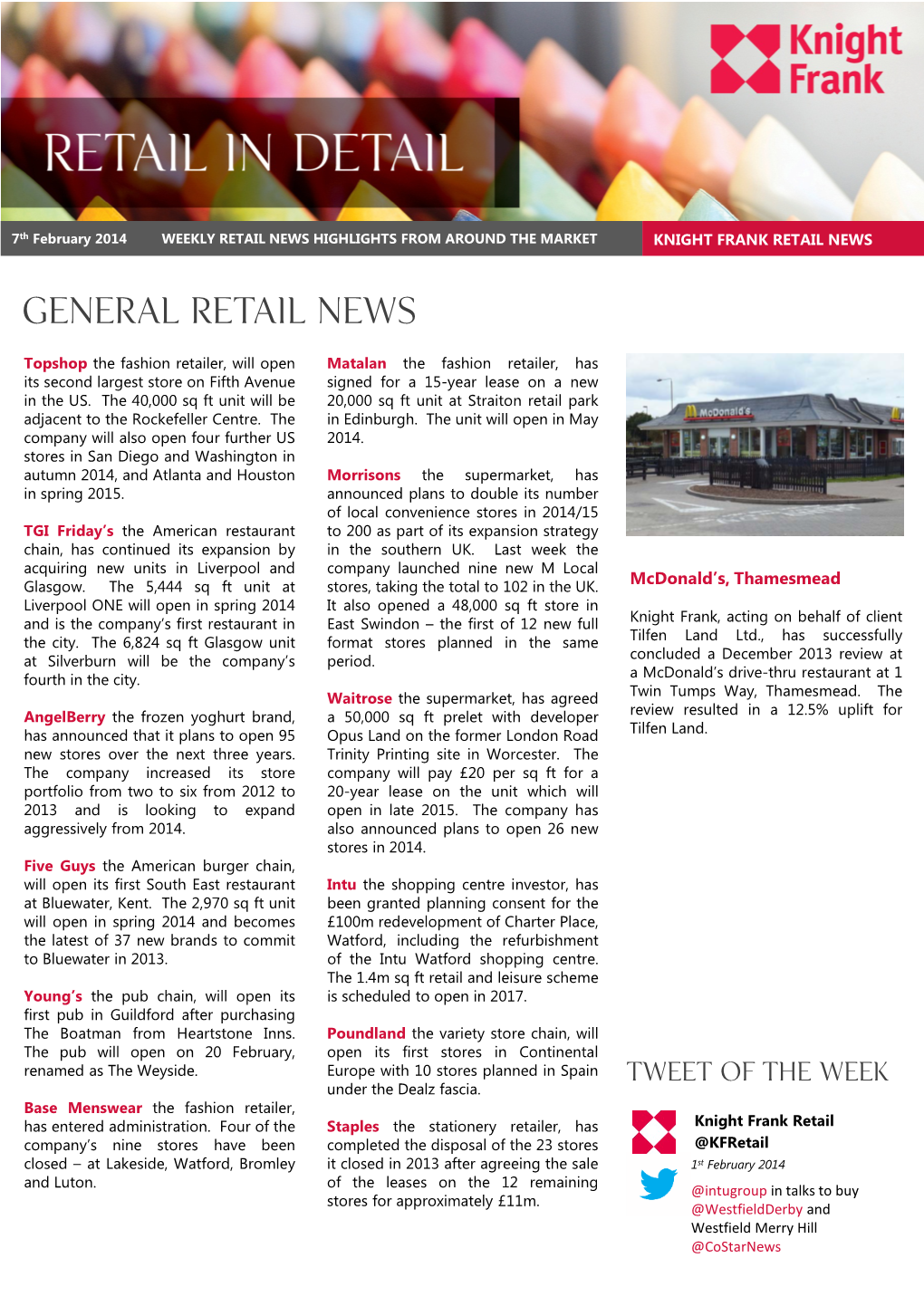 General Retail News