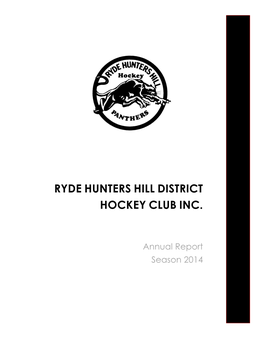 Ryde Hunters Hill District Hockey Club Inc
