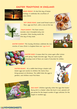 Easter Traditions in England