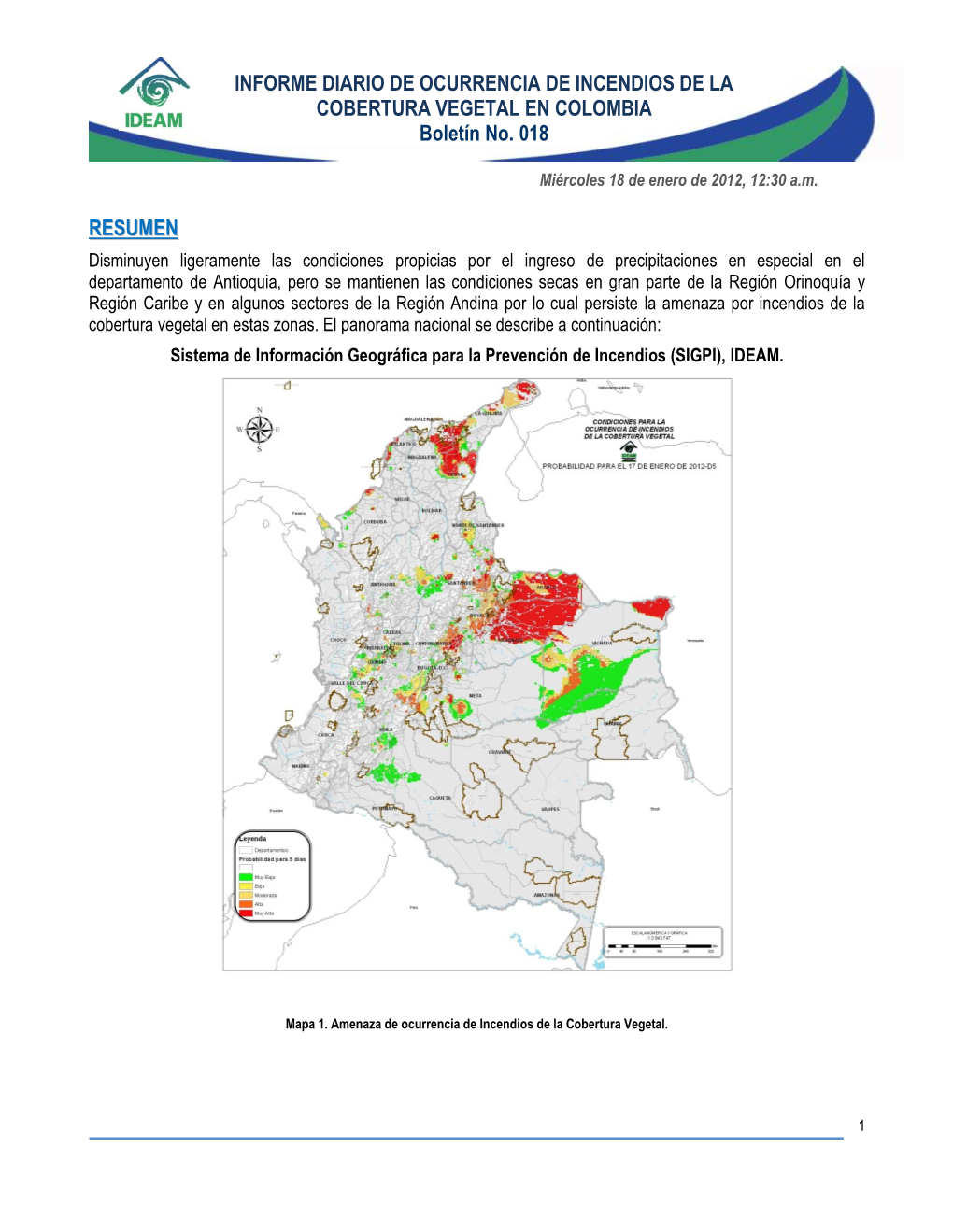 Servicio De Vigilancia Y Pronóstico