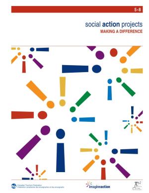 Social Action Projects MAKING a DIFFERENCE K-4