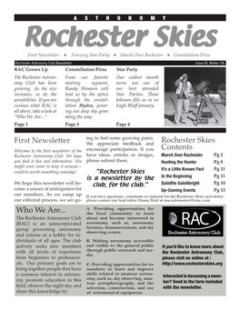 Rochester Skies
