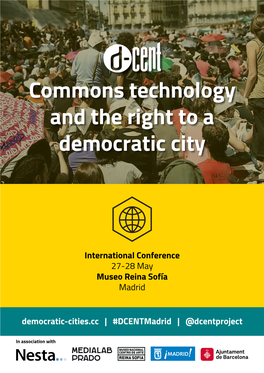 Commons Technology and the Right to a Democratic City