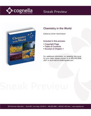 Chemistry in the World