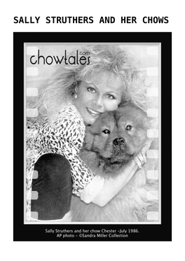 Sally Struthers and Her Chows