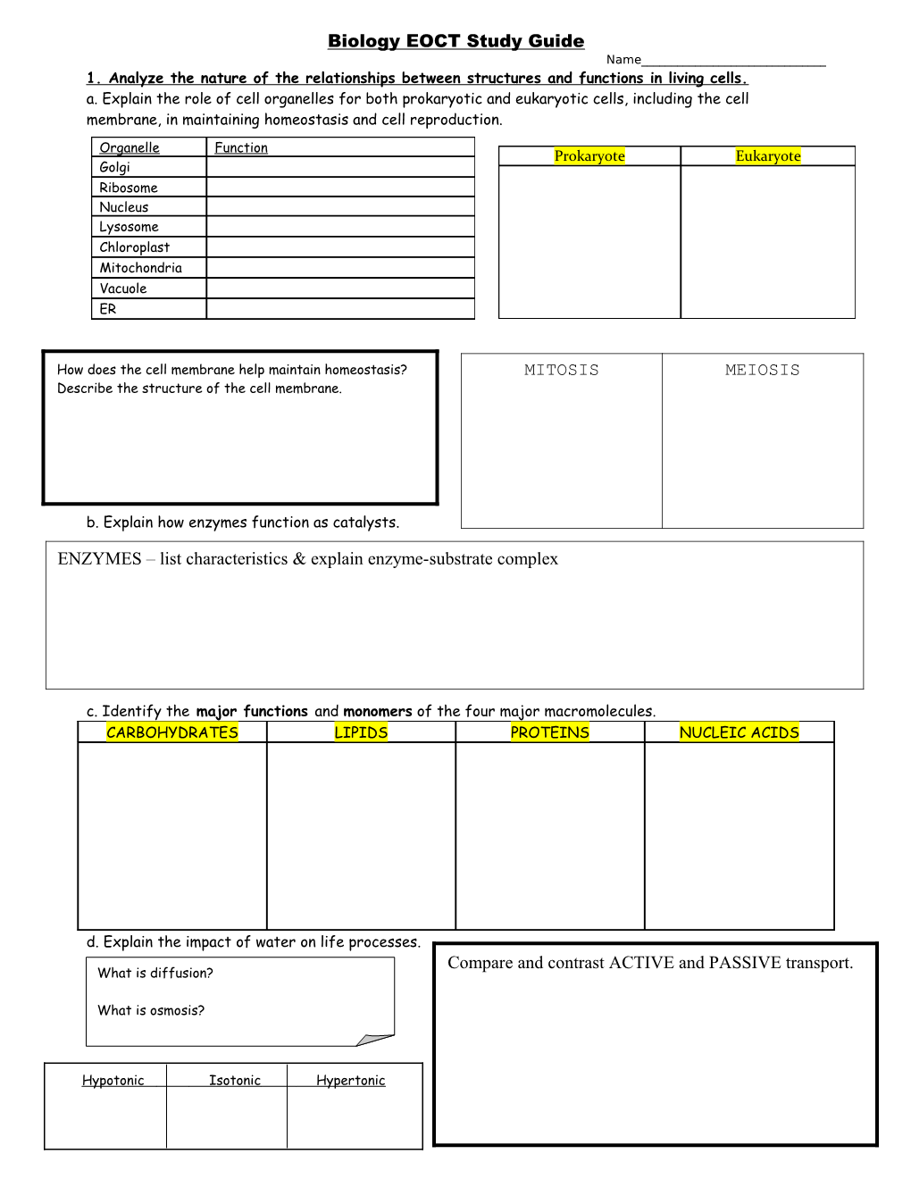 Co-Requisite Characteristics of Science s1