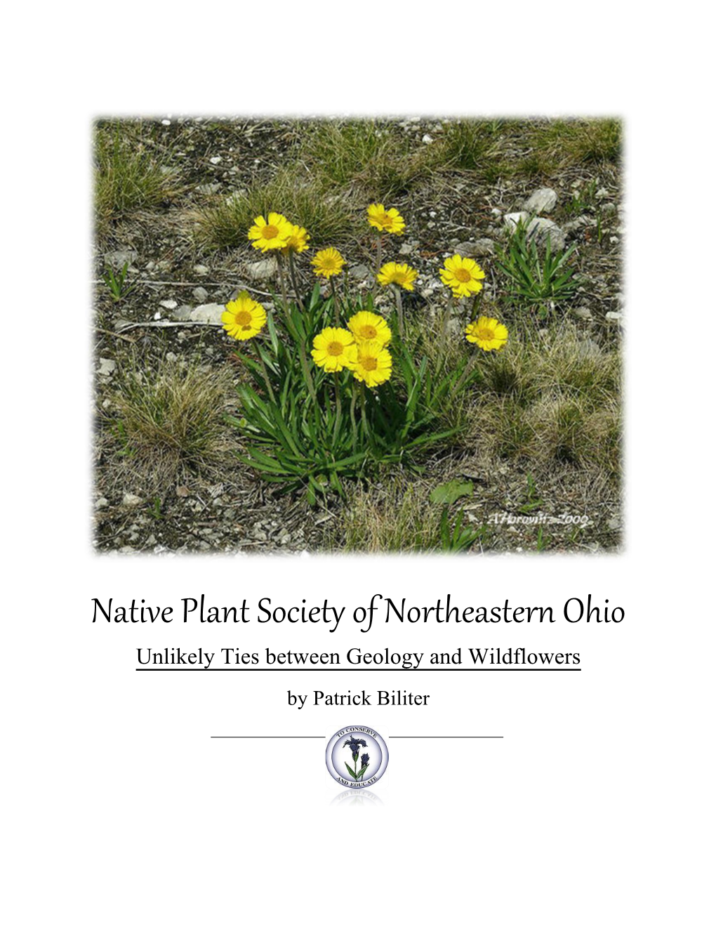 The Native Plant Society of Northeastern Ohio
