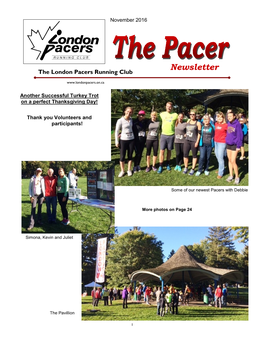 Pacers Newsletter