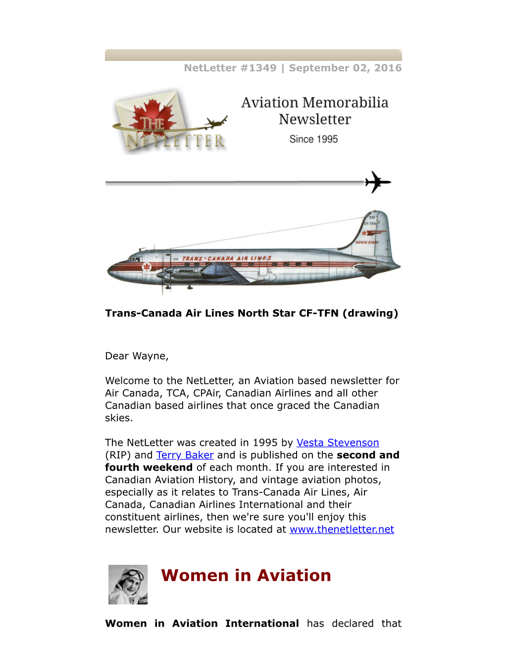 Women in Aviation