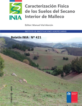 Caracterización Física De Los Suelos Del Secano Interior De Malleco