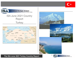 ISA June 2021 Country Report Turkey