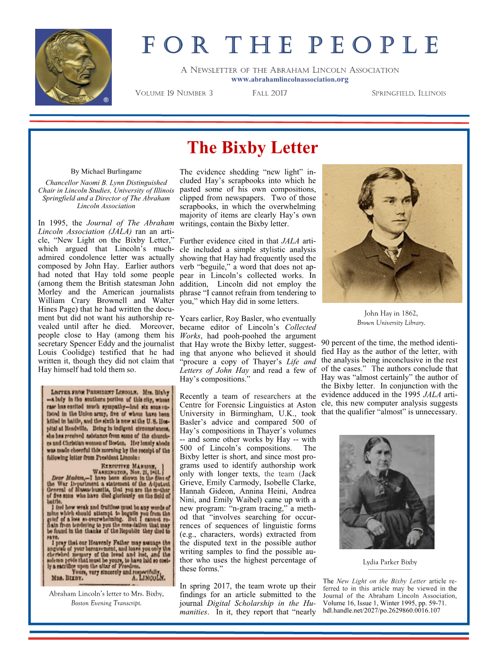 The Bixby Letter