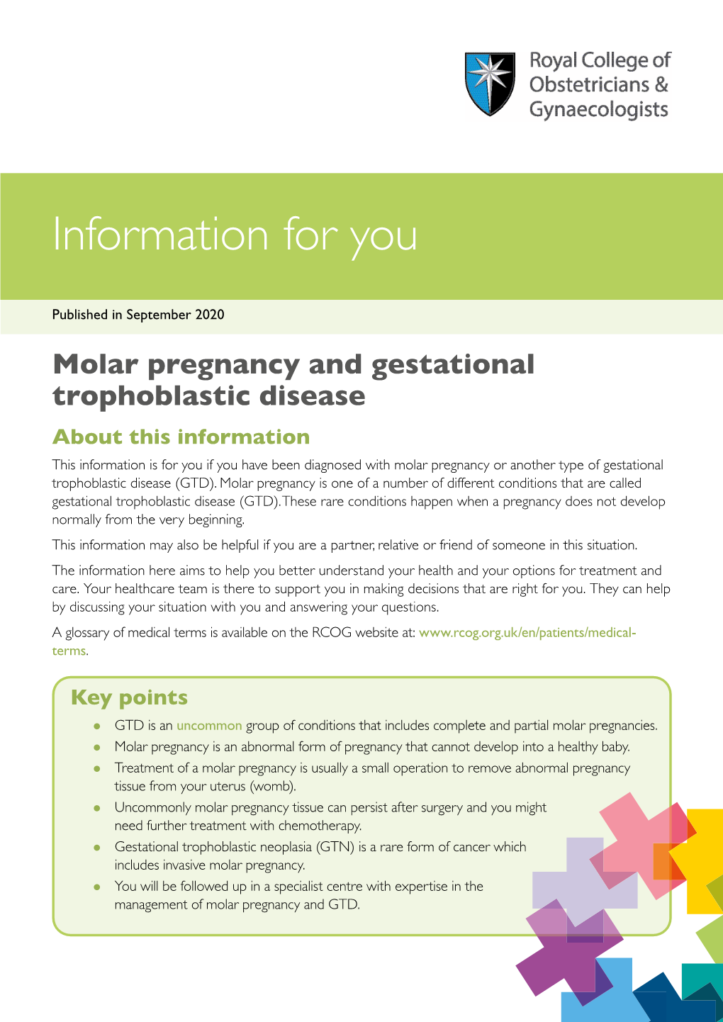 Molar Pregnancy and Gestational Trophoblastic Disease