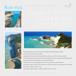 Canal D'amour Logas Beach Cape Drastis