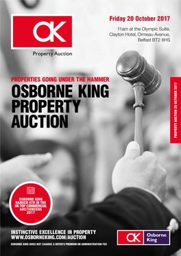 Osborne King Property Auction Property Auction 20 October 2017 Property Auction