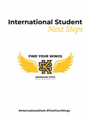 International Next Steps Brochure