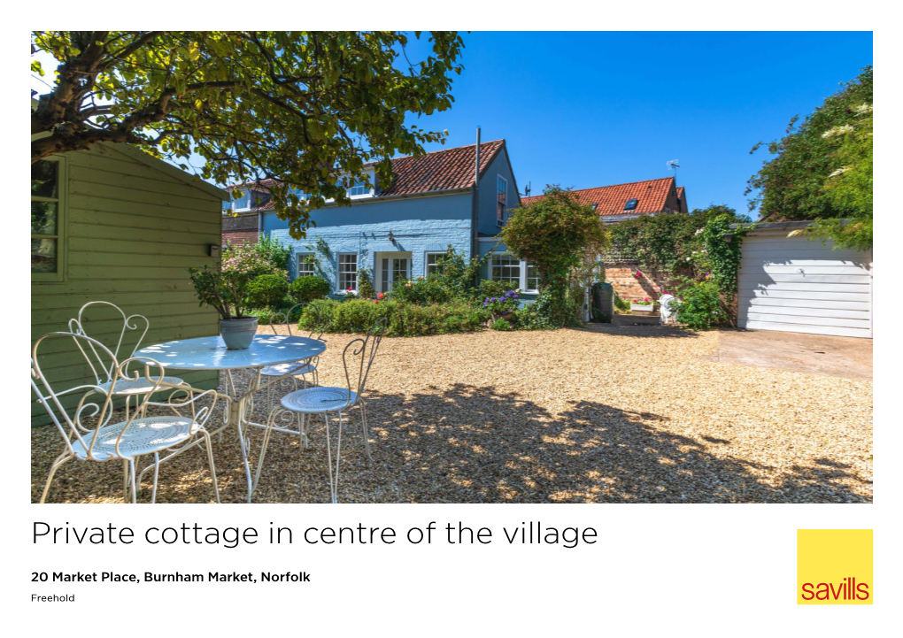 Private Cottage in Centre of the Village