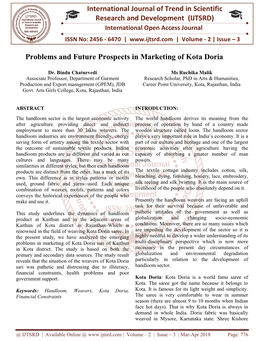 International Research Problems and Future Prospects in International