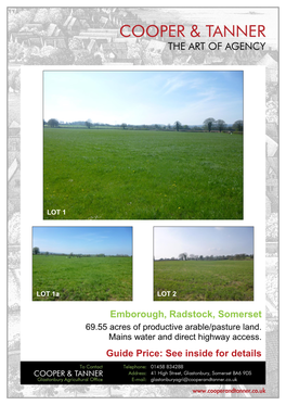 Emborough, Radstock, Somerset Guide Price