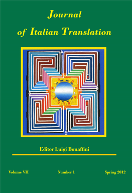 Journal of Italian Translation