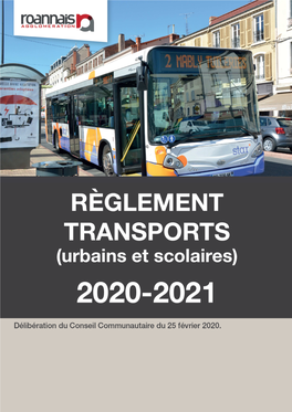 Projet Reglement Transports COMPLET