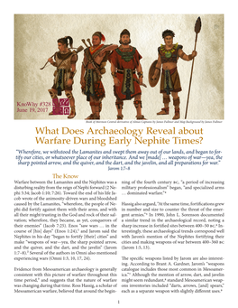What Does Archaeology Reveal About Warfare During