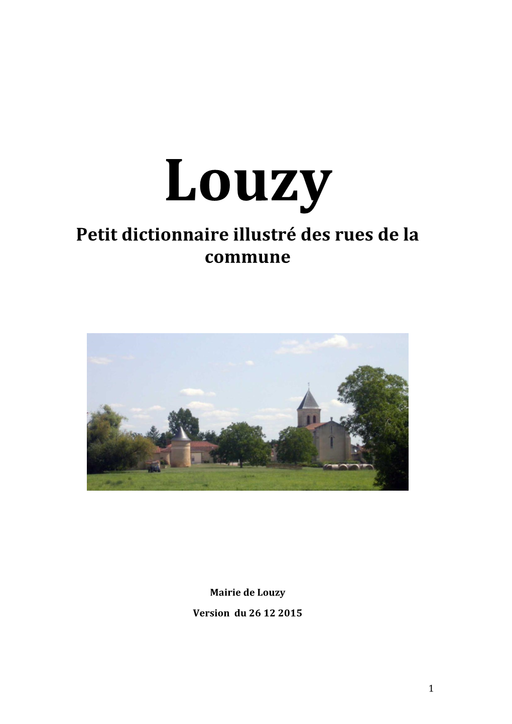 Petit Dictionnaire Illustré Des Rues De La Commune