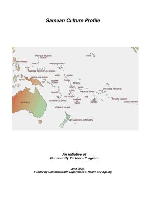 Samoan Culture Profile