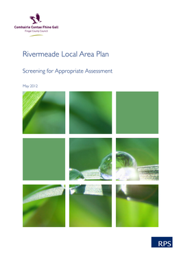 2013 Rivermeade LAP Appropriate Assessment Screening