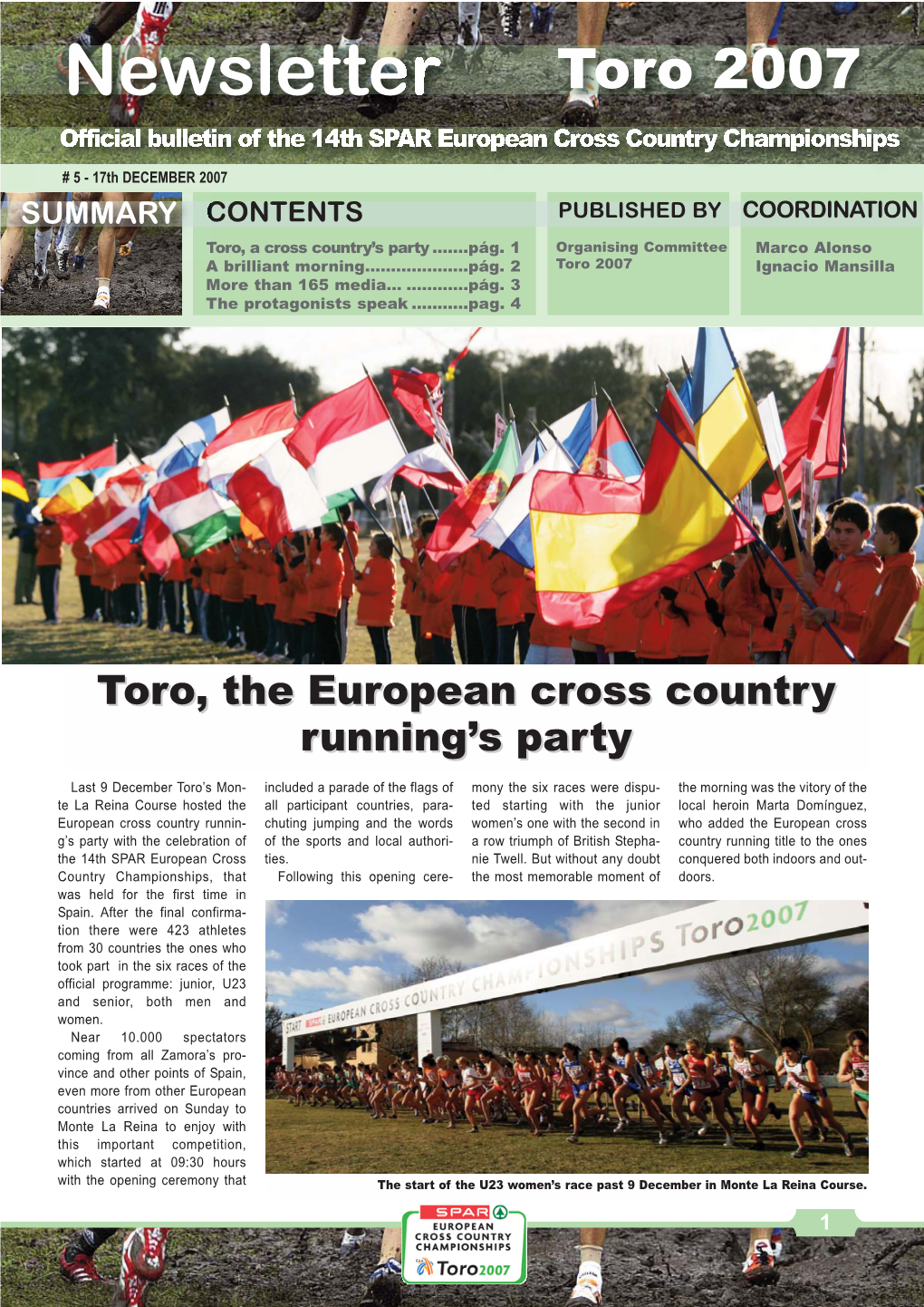 Newsletter Toro 2007