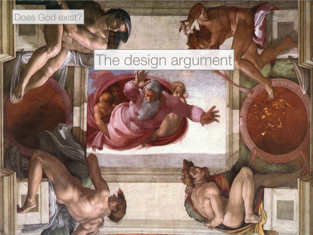 The Design Argument