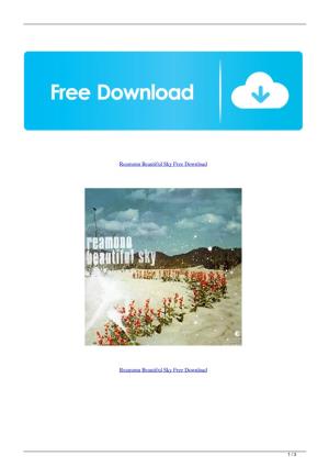 Reamonn Beautiful Sky Free Download