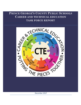 Prince George's County Public Schools Career and Technical Education