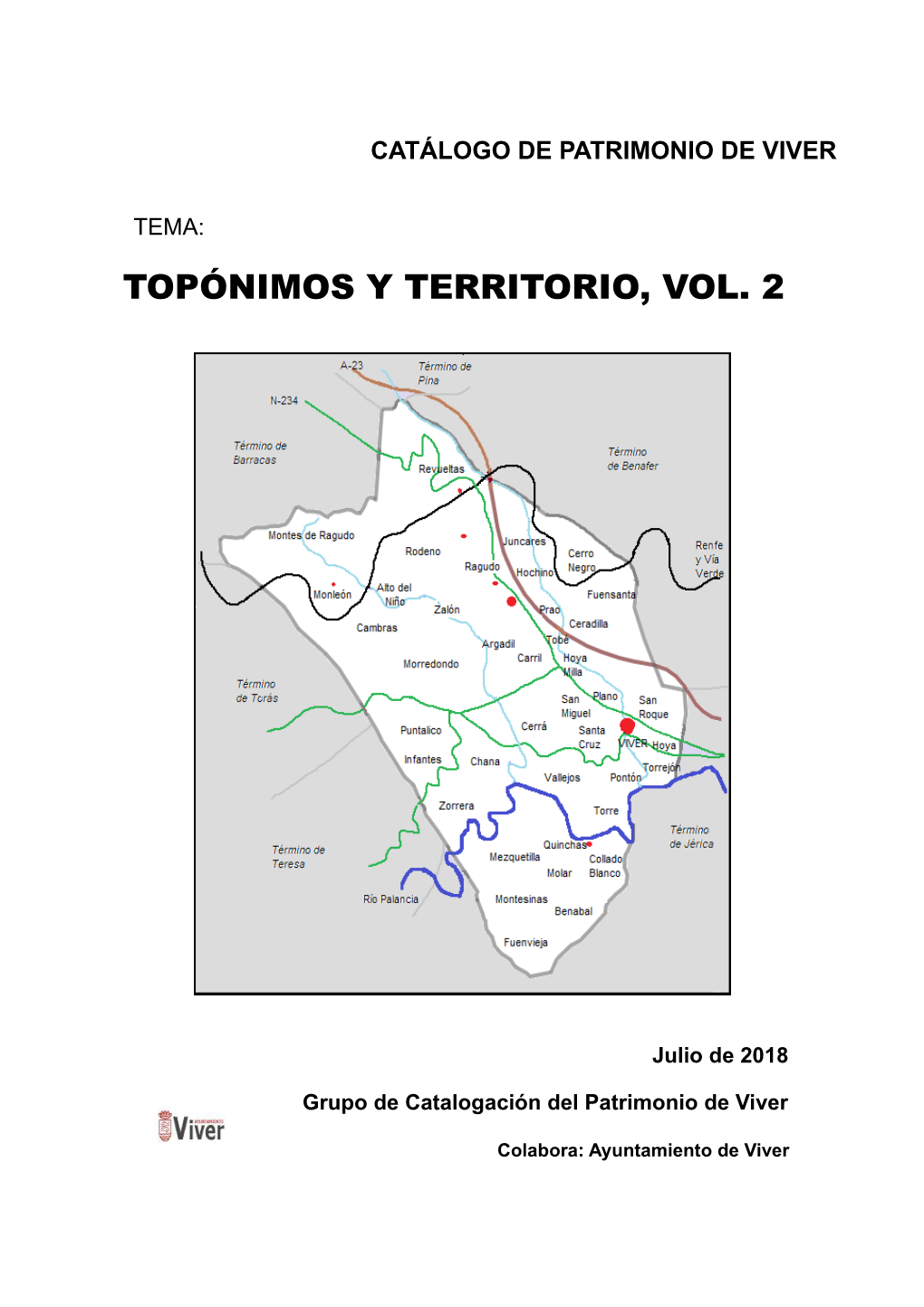 Topónimos Y Territorio, Vol. 2