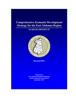 Comprehensive Economic Development Strategy for the East Alabama Region