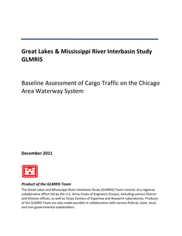 Baseline Assessment of Cargo Traffic on the Chicago Area Waterway System