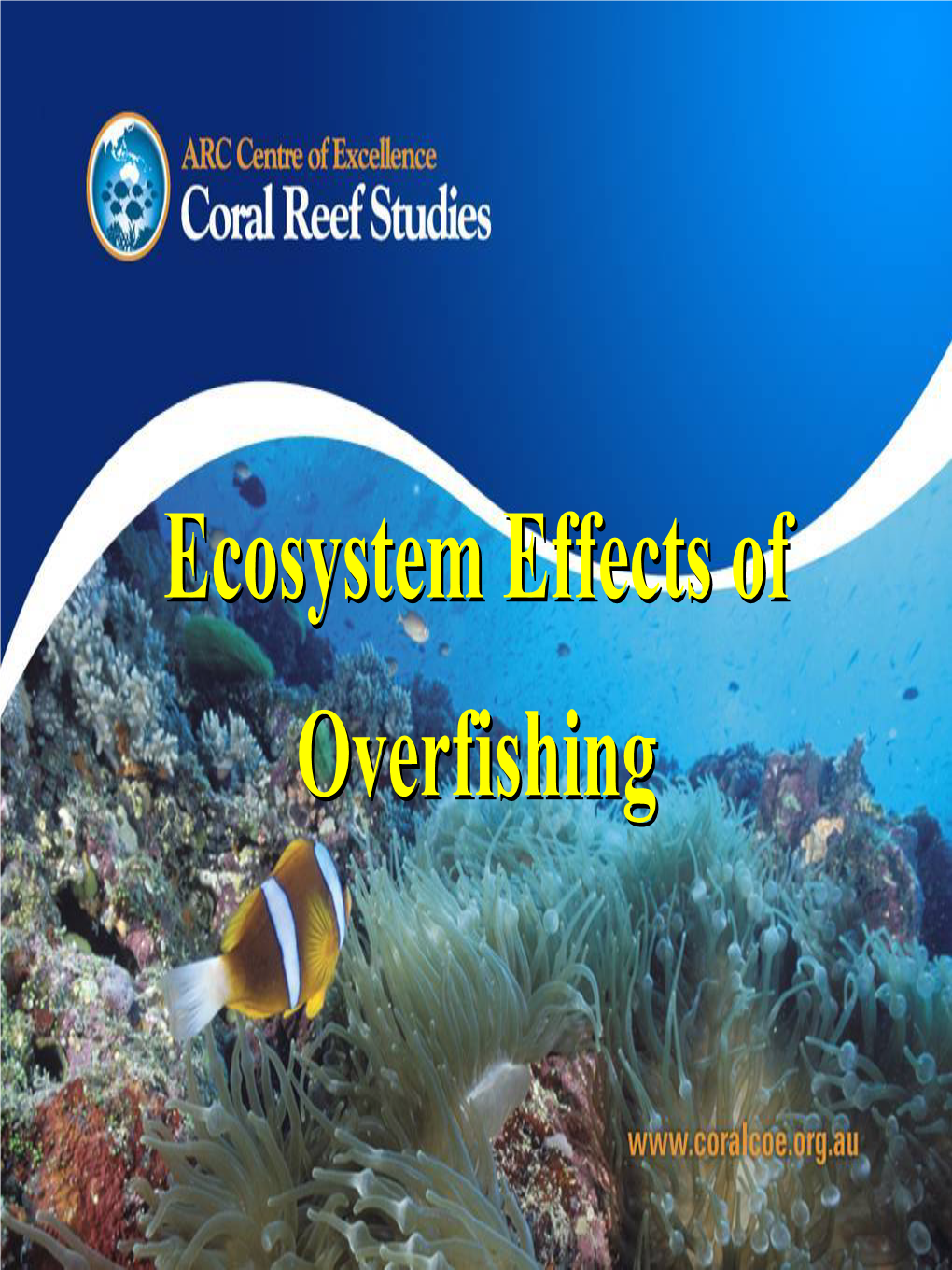Ecosystem Effects of Overfishing Ecosystem Effects of Overfishing