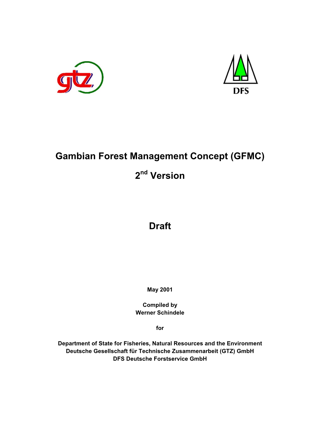 Plan of Operation for Field Testing of FMPRG