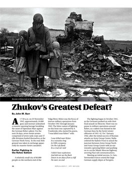 Zhukov's Greatest Defeat?