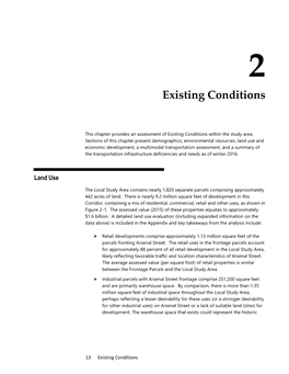 Chapter 2 Arsenal Street Corridor Study: Existing Conditions