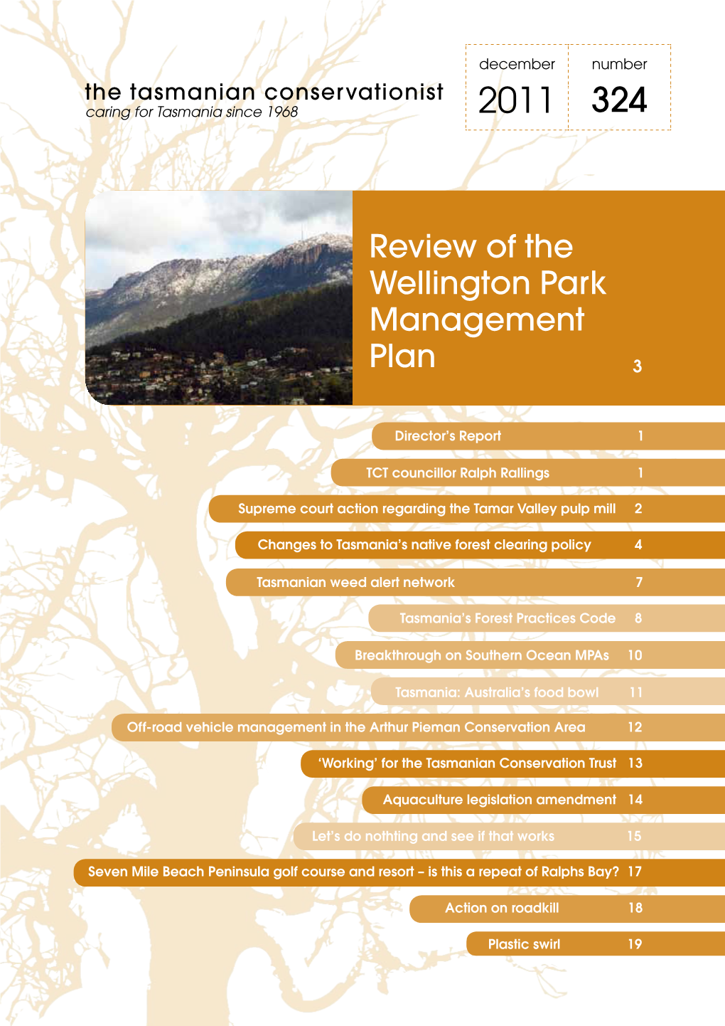 Review of the Wellington Park Management Plan